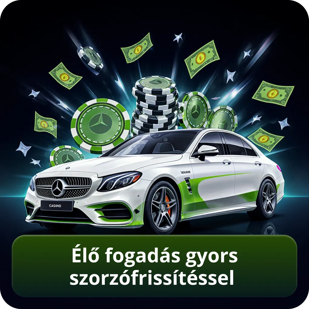 Élő fogadás gyors szorzófrissítéssel
