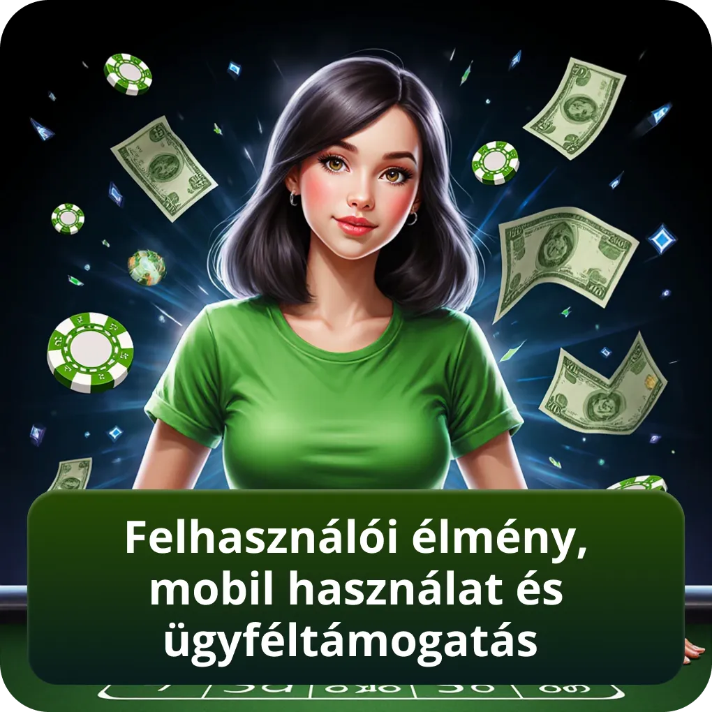 Felhasználói élmény, mobil használat és ügyféltámogatás