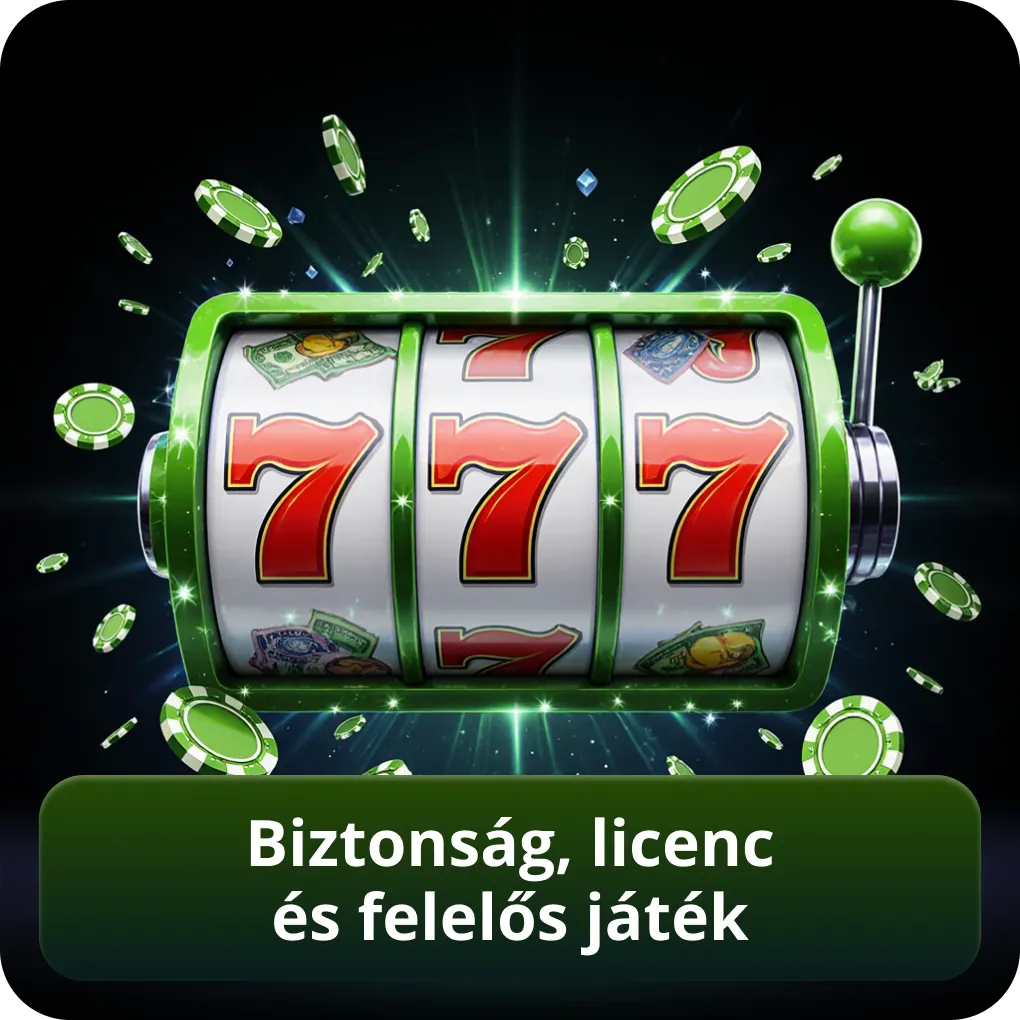 Biztonság, licenc és felelős játék