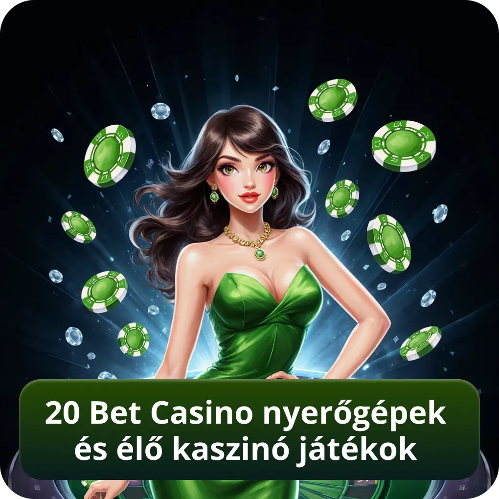 20 Bet Casino nyerőgépek és élő kaszinó játékok